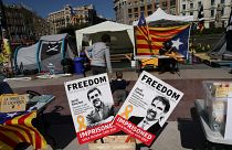 Catalan separatist leaders go on hunger strike