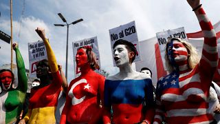 تواصل المظاهرات في الأرجنتين على عقد قمة مجموعة العشرين