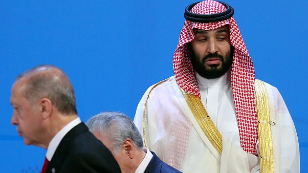 Zirvede gözler Cumhurbaşkanı Erdoğan ile Muhammed bin Selman üzerindeydi Zirvede gözler Cumhurbaşkanı Erdoğan ile Muhammed bin Selman üzerindeydi