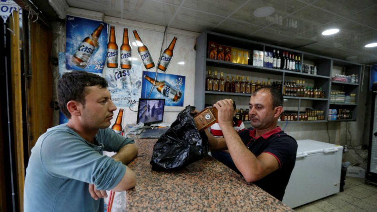مغازه الکل‌فروشی در عراق