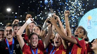 La selección española gana la copa del Mundial femenino Sub'17