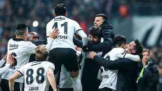 Haftanın derbisinde Beşiktaş Galatasaray'ı 1-0 mağlup etti