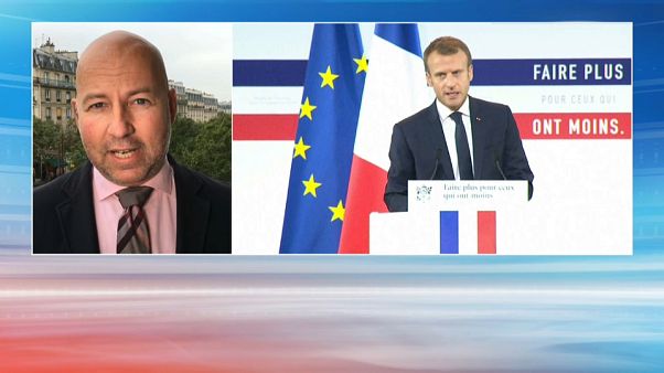Macron expose son plan pauvreté Macron expose son plan pauvreté