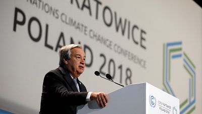 Guterres: "Avanzamos lentos y en la mala dirección para frenar el cambio climático"