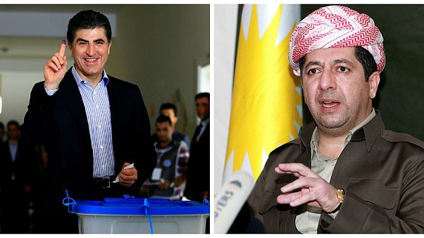 Neçirvan Barzani ve Mesrur Barzani Neçirvan Barzani ve Mesrur Barzani