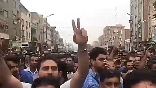 تظاهرات کارگری در اهواز