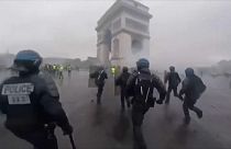 Париж: беспорядки и аресты