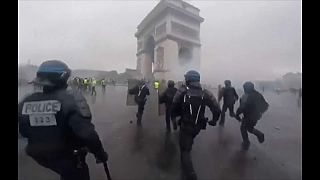 Париж: беспорядки и аресты