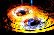 "Escuchan" la mayor colisión de dos agujeros negros de la historia