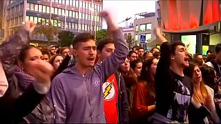 Manifestaciones en Andalucía contra la irrupción de Vox