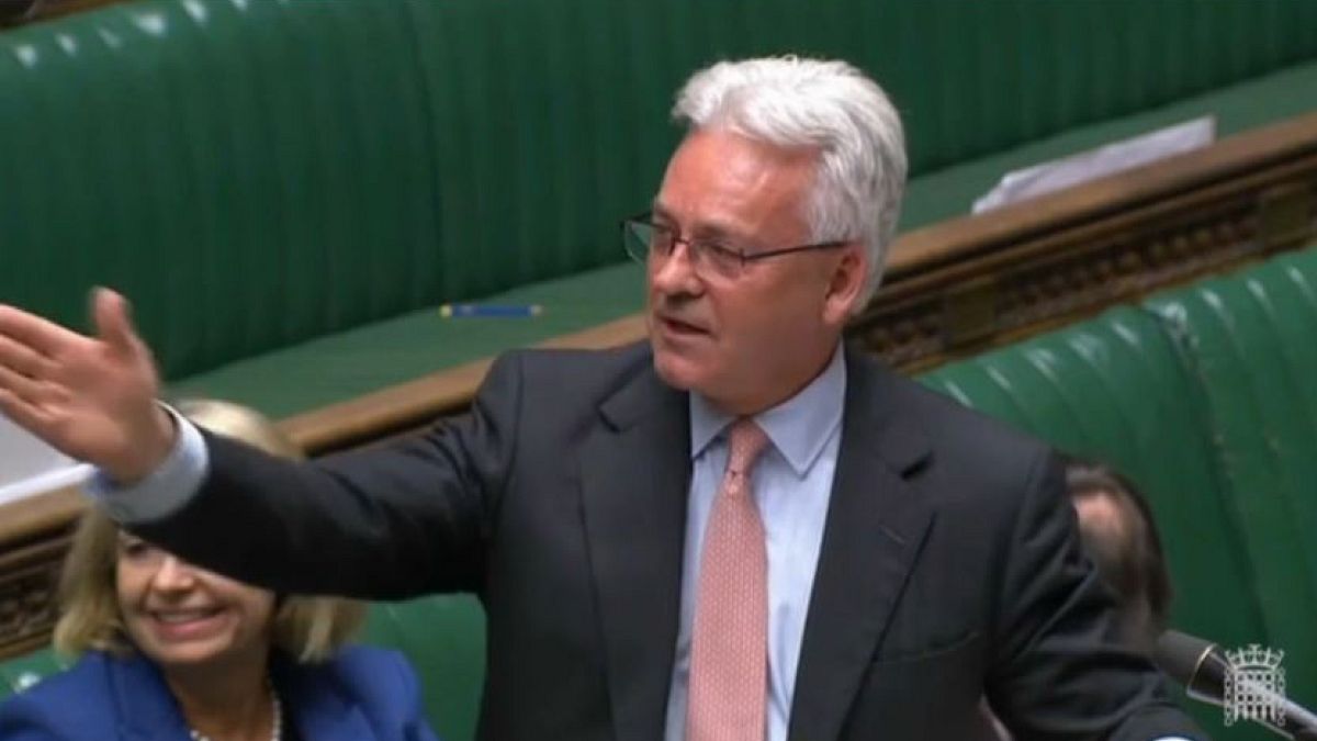 Alan Duncan speaking to the House of Commons