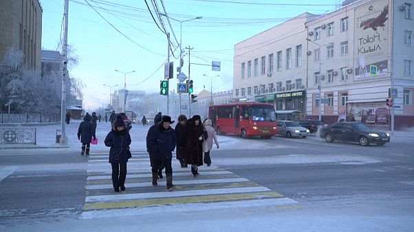 La ville de Iakoutsk en Russie, menacée par la fonte du permafrost La ville de Iakoutsk en Russie, menacée par la fonte du permafrost