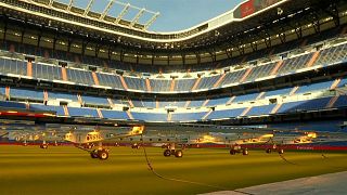 Boca und River vor Finale in Madrid