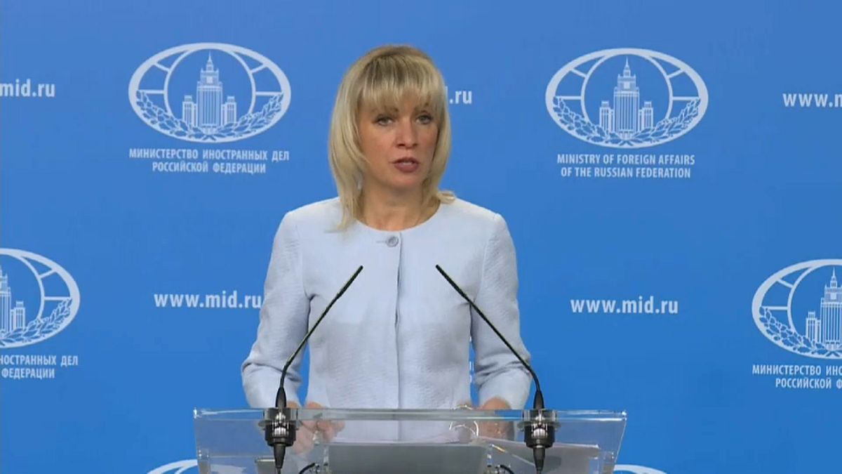  ماريا زخاروفا المتحدثة باسم وزارة الخارجية الروسية
