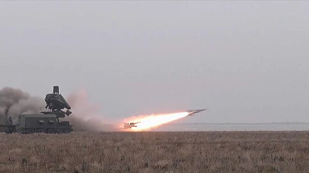 Raketentests in der Ukraine Raketentests in der Ukraine