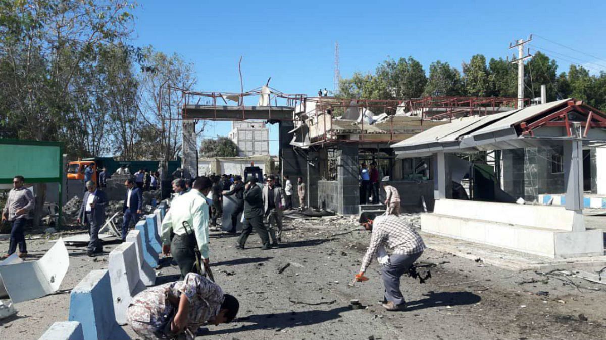 حمله انتحاری مرگبار به ستاد نیروی انتظامی در چابهار