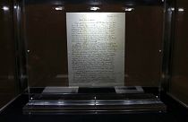  دست‌نویس نامه آلبرت انیشتن در حراج کریستی لندن
