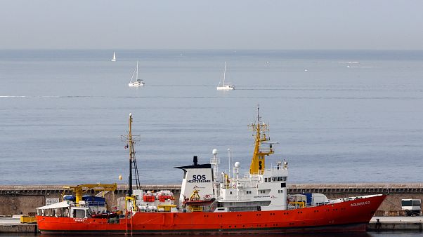 MSF'e bağlı Aquarius arama kurtarma gemisi MSF'e bağlı Aquarius arama kurtarma gemisi