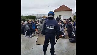 Gli studenti di Francia in piazza