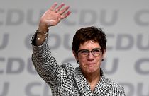 Annegret Kramp-Karrenbauer elected as leader of CDU