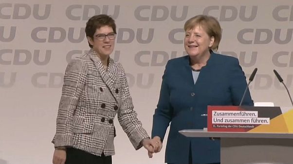 Annegret Kramp-Karrenbauer, nueva líder de la CDU Annegret Kramp-Karrenbauer, nueva líder de la CDU