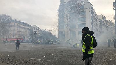 Euronews takes you to Gilet Jaunes Parisian protests 