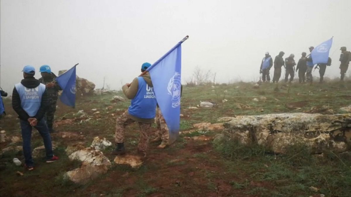 قوات حفظ السلام تُسّير دوريات على الحدود اللبنانية الإسرائيلية 