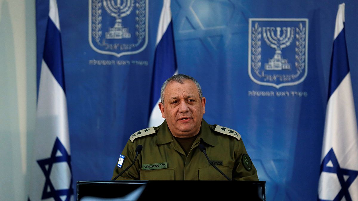 Israeli Chief of Staff Lieutenant-General Gadi Eizenkot