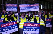 Германия: железнодорожники провели забастовку