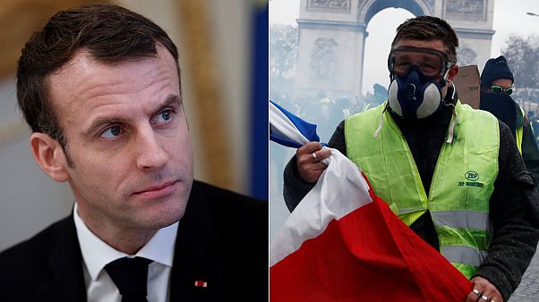 Gilet gialli: Macron concede 10 miliardi di misure per salariati e pensionati. Basteranno? Gilet gialli: Macron concede 10 miliardi di misure per salariati e pensionati. Basteranno?