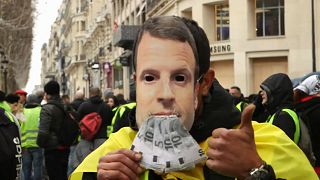 Reportage: Gelbwesten - Randale und "Macron, tritt zurück!"