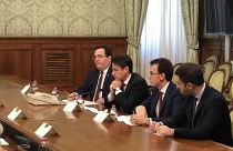 Il premier Conte incontra i sindacati