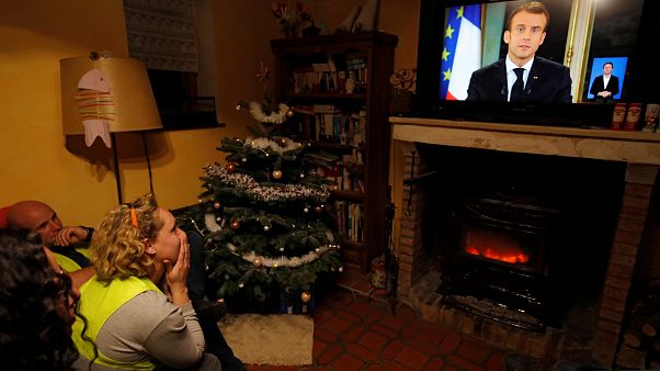 "Mea Culpa" de Macron não convence "coletes amarelos" "Mea Culpa" de Macron não convence "coletes amarelos"