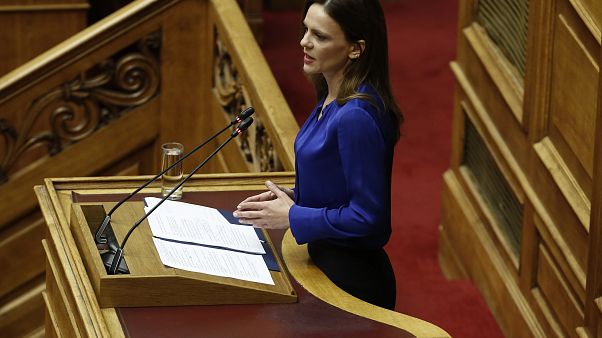 Ε.Αχτσιόγλου: Ακύρωση του μέτρου περικοπής των συντάξεων Ε.Αχτσιόγλου: Ακύρωση του μέτρου περικοπής των συντάξεων