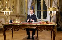 Le président français Emmanuel Macron