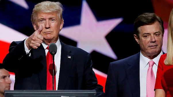 ABD Başkanı Trump, eski kampanya müdürü Paul Manafort ile birlikte ABD Başkanı Trump, eski kampanya müdürü Paul Manafort ile birlikte