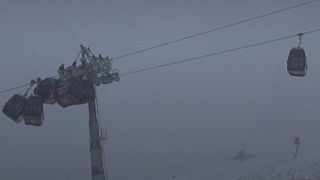 تصادف اتاقک‌های تله‌کابین اسکی در اتریش