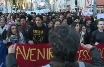 Mobilisation lycéenne à Marseille