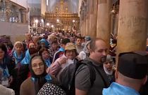 Rekordszámú turista Betlehemben