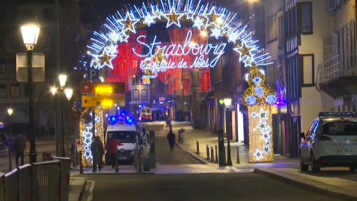 2 Tote nach Terrorangriff auf Weihnachtsmarkt in Straßburg 