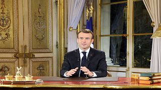 President Macron makes a televised address to the nation 