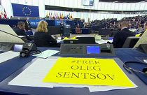 البرلمان الأوروبي يكرّم المخرج الأوكراني سينتزوف المسجون في روسيا بمنحه جائزة "سخاروف"