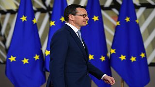 Poland's Prime Minister Mateusz Morawiecki 