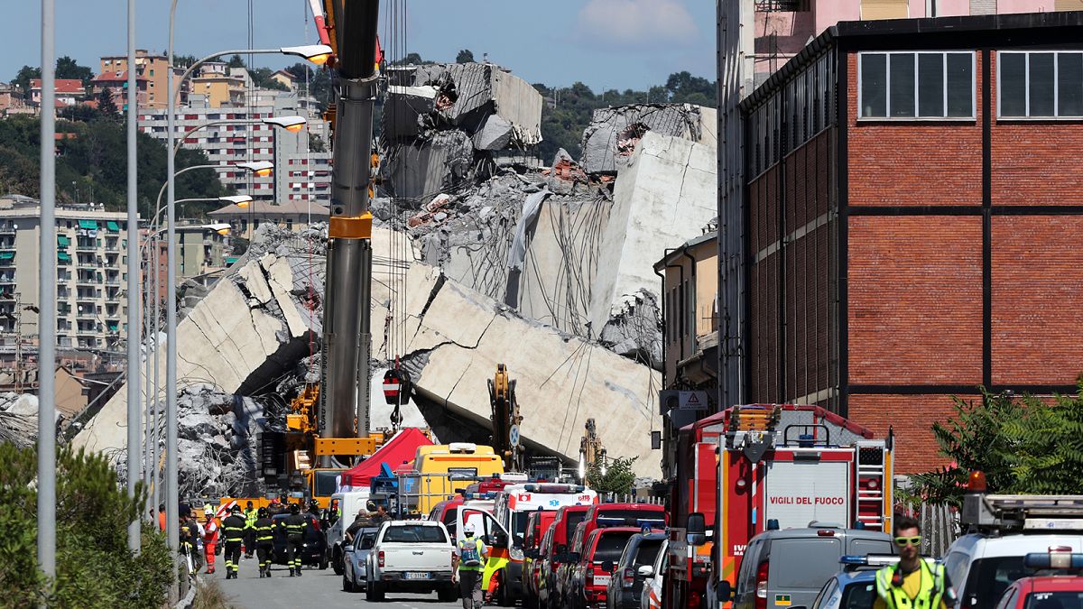 O colapso da ponte Morandi: a situação quatro meses depois