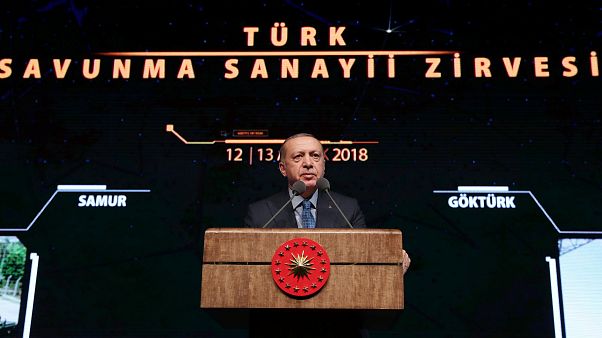 Ερντογάν: Λόγω της Κύπρου αναπτύξαμε την αμυντική μας βιομηχανία Ερντογάν: Λόγω της Κύπρου αναπτύξαμε την αμυντική μας βιομηχανία