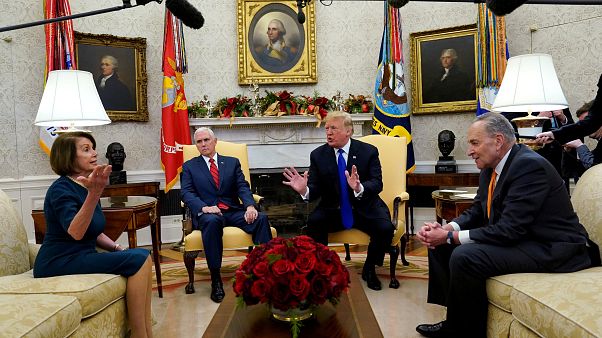 Video | Başkan Trump ile demokratlar arasında kameralar önünde sert tartışma Video | Başkan Trump ile demokratlar arasında kameralar önünde sert tartışma