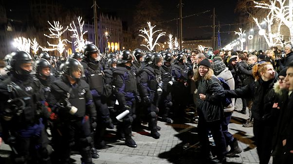 Ungarn: Protest gegen "Sklavengesetz" Ungarn: Protest gegen "Sklavengesetz"