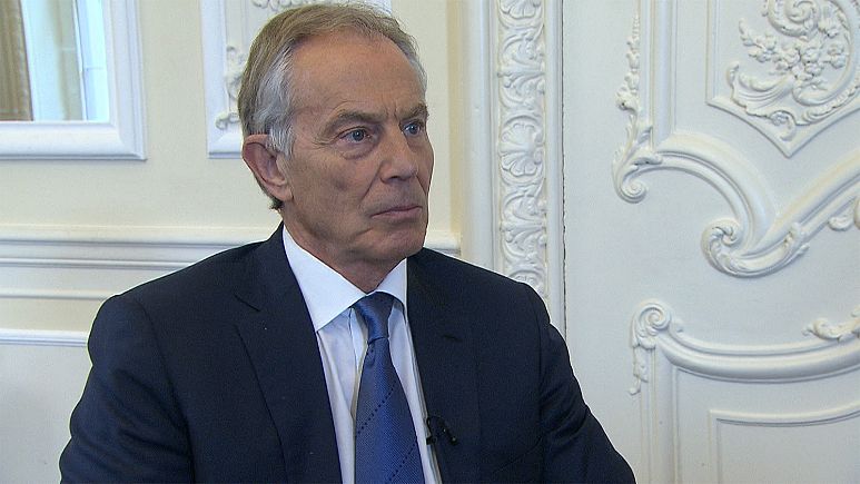 Tony Blair: "Es gibt eher ein Referendum als einen 'No-Deal'" Tony Blair: "Es gibt eher ein Referendum als einen 'No-Deal'"