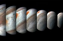 [FOTO]: Giove, la immagini più belle inviate dalla sonda Juno