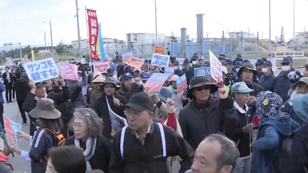 Une base militaire américaine qui dérange les Japonais Une base militaire américaine qui dérange les Japonais